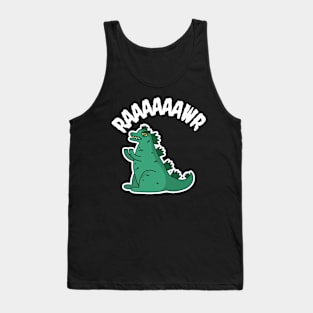 rawr dinosaur Tank Top